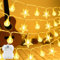 BOLWEO LED Lichterketten Sterne, 6M/19.68ft 40Led Batteriebetriebene Lichterkette IP65 Wasserdicht Lichterketten mit Timer für Garten,Balkon,Terrasse,Hochzeiten,Partys,Weihnachtsdeko