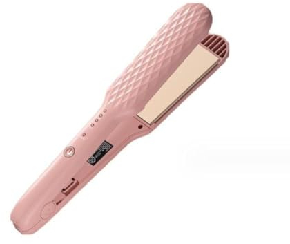 Cordless Hair Straighteners for Quick Styling Anywhere, Anytime – Rechargeable and Portable Perfect for Travel (Pink)