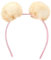 Amsixo Bär-Ohr-Haarband, niedlicher Plüsch-Kopfschmuck für Damen & Kinder, Unisex, Gelb, Einheitsgröße, Halloween, Geburtstagspartys, Kostümpartys, Cosplay-Events