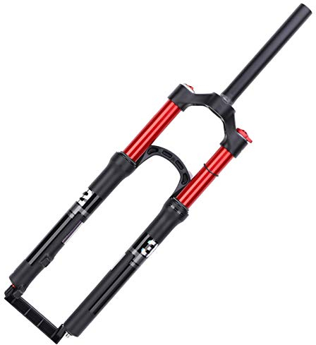 SPYMINNPOO Forcella Anteriore per Mountain Bike, Forcella Ammortizzata per Mountain Bike da 27,5 Pollici Forcella Anteriore a Doppia Camera d'Aria per Bici MTB