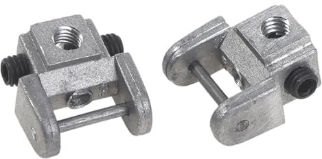 Qianly 2Pcs Scroll Saw Blades Holders Wire Saw Clamps Pin-Less Adapter Universal Conversion Kits