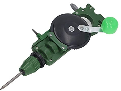 Perceuse à Main Perceuse à Manivelle Céramique de Verre Trou de Coupe Couteau de Perçage Affûtage de Ciseaux pour Panneau de Fibre de Verre