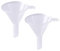 Essen Mini Funnels, 2pcs Clear Plastic Funnels For Small Bottles, Travel Size