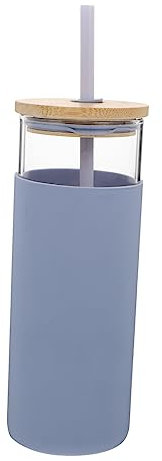PRETYZOOM Vaso De Vidrio Para Exteriores Duradero Práctico Para Agua Leche Ligero Portátil Sin Goteo