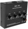 Mikrofonvorverstärker, 60 DB Mikrofon mit Hoher Verstärkung mit 3 Eingang, 48 -V -Leistung, Mikrofonvorverstärker für SM7B SM58 55sh -Kondensator und Dynamisches Mikrofon