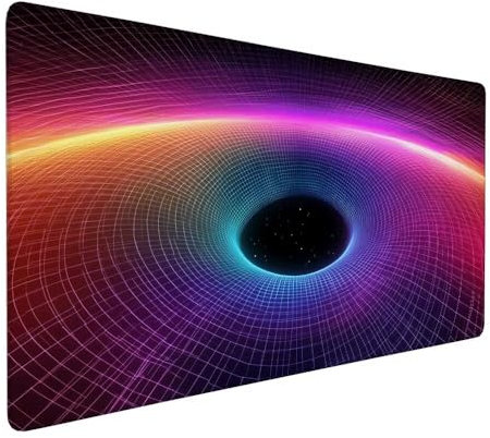Colore Tappetino Mouse XXL 900x300x3mm, Gaming Tappetino Mouse Banda Mousepad con Base in Impermeabile Gomma Antiscivolo per Tastiera, PC, Computer Ufficio Idea Regalo Festa del Papà e Compleanno X-82