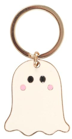 Something Different Ghost With The Most Glow In The Dark Keyring (One Size) (White)
