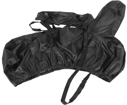 Acouto Pizza Oven Cover, 420D Silver Coated Oxford Cloth, Pizza Oven Protector for 12 Inch Outdoor Use