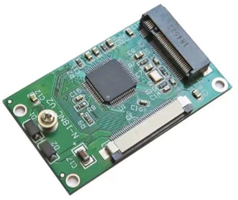 Hipzeepo M.2 Gnt Net Etgff Ssd to ZIF (Ce) Converter M.2 Ngf Ssd to ZIF (Ce) Carte de Colonne