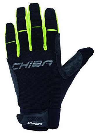 Chiba Erwachsene Gel Protect Pro Rollstuhlhandschuh, schwarz, XL