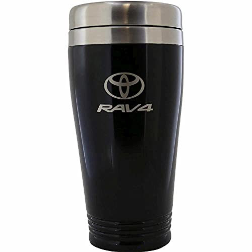 Toyota RAV4 schwarz Edelstahl Thermobecher