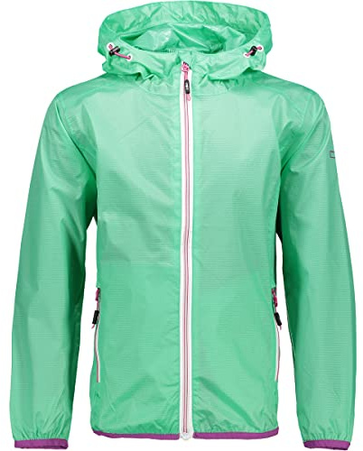 CMP - Kid G-Jacke mit Regenkapuze, Grüner Tee, 110