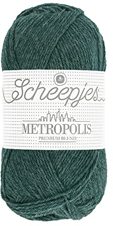 Scheepjes Metropolis 1x50g - 017 Multan, Groen Garens