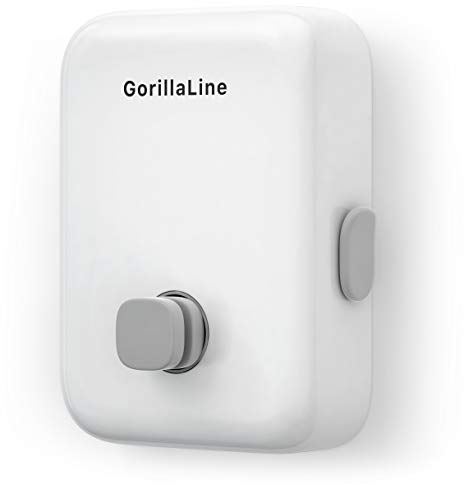 GorillaLine Corde à Linge rétractable pour intérieur et extérieur | Corde à Linge Robuste | Étendoir à Linge Mural | Suspension rétractable | Verrou pour éviter l'affaissement