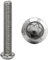 Linsenkopfschrauben Innensechsrund M6x30 Edelstahl (20 Stück) Flachkopfschrauben Edelstahlschrauben FASTON®