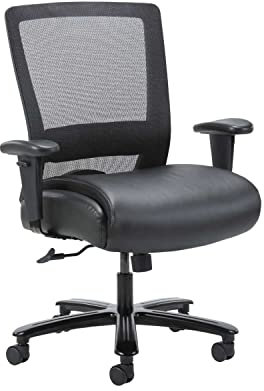 Boss Office Products Boss Office Mesh Heavy Duty Chair, 400 Lb Weight Capacity, Other, Black