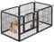 Yaheetech Lightweight Dog Playpen, 6 Panel 60cm Dog Fence Pet Exercise Pen Portable Puppy Play Pen Suitable for RV/Camping