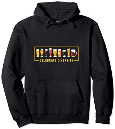 Célébrer Diversité Bière Style Bier Types Amoureux Cadeau Sweat à Capuche