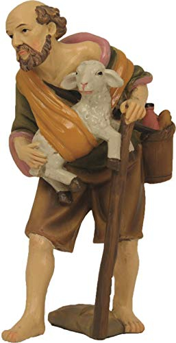 Dekop Krippenfigur Hirte mit Lamm passend für 11cm Figuren (44635284973)