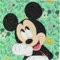 Craft Buddy Crystal Art CCK-DNY805 Happy Mickey, 18x18cm Crystal Art Card, Multi