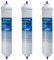 Microfilter K3 - 3 filtri originali per frigorifero, 1 micron, compatibili con Samsung, LG, Daewoo, Rangemaster, Beko