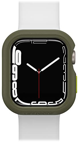 LifeProof Watch Bumper for Apple Watch Series 8/7 41mm, stoßfeste, sturzsichere, schlanke Schutzhülle für Apple Watch, schützt den Display und die Kanten, nachhaltig hergestellt, Grün
