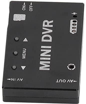 Alomejor Mini FPV DVR Module,Mini FPV DVR Module Remote Control Version Lossless Video Output for RC Models Model Airplane Aeromodelling