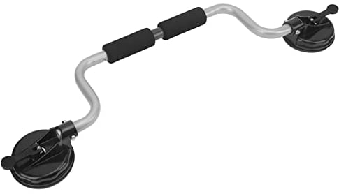 Alomejor Kayak Roller Kayak Load Assist mit Saugnapf Zum Laden von Kajaks, Kanus Bis Hin zu Autoverdecks(KY‑OE04‑S Silber)
