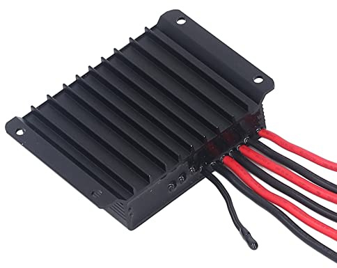 Contrôleur de Charge Solaire MPPT Boîtier en Aluminium Panneau Solaire Batterie Régulateur Intelligent 10A 12V 24V