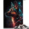 Puzzles für Erwachsene 1000 Teile Deutscher Schäferhund Puzzle Papppuzzles Erwachsene und Kinder (Größe 26x38cm)
