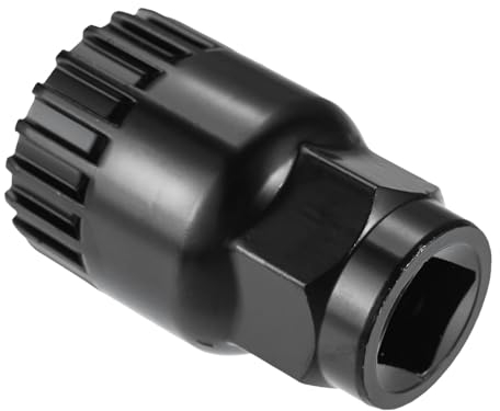 SURIEEN 20-Zahn Fahrrad Tretlager Schraubenschlüssel, Fahrrad Innenlager Entferner Werkzeug für Shimano/VP/FSA/LP, Schwarz
