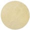 fanquare Juego de 6 Salvamanteles Redondos, Salvamanteles Redondos Dorados, Salvamanteles de PVC Antideslizantes Aislantes Térmicos, Salvamanteles para Comedor, Cocina, Fiesta (Dorado, 38cm)