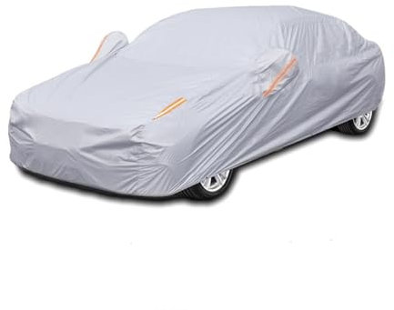 FSGRICH Funda para coche impermeable, resistente a los rayos UV, al polvo, a los arañazos, a la nieve, a la intemperie