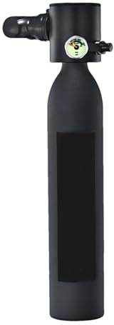 Tanque de aire de buceo portátil | Tanque de buceo subacuático de 0.5L | Tanque de oxígeno para buceo, tanque de aire de buceo reutilizable, tanque de aire de buceo pequeño, tanque de buceo con