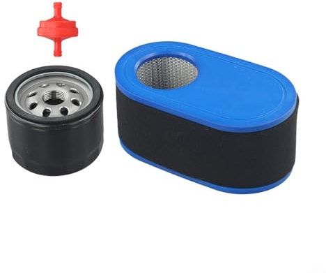 Kit de filtro de aceite de filtro de aire para cortacésped, filtro de aire 93705065 con filtro de aceite 951-12690 751-12690 para Craftsman para piezas de repuesto Powermore