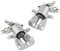 DOCAS kompatibel für VW CADDY III 2KA 2KH 2CA 2CH 2KB 2KJ 2CB 2CJ 2004-2015 PR-1ZE 1LJ Bremssattel Hinten Links Rechts 2K0615423 2K0615424