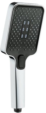 Handheld High Pressure Showerhead - Built-in Power Washer, Anti-Clog Nozzle for Removing Hard Water Impurities, Powerful and Soothing Spray.