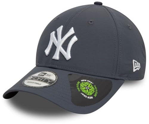 New Era Baseball Cap Recycled 9Forty New York Yankees Graphite White