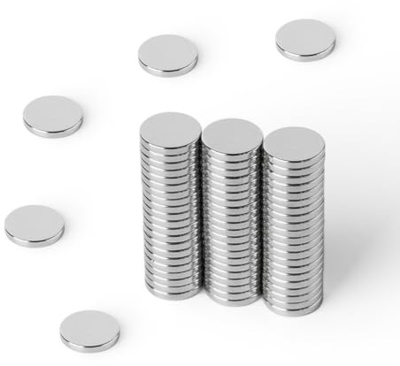 Strong Magnets Neodym Magnet - Rund 10 x 1,5 mm - 20 Stück - Extra stark, hält bis 961 g - Für Magnettafel, Kühlschrank, Whiteboard, Pinnwand, Büro