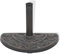 Tomostar Pied de Parasol, Support Socle de Parasol Base de Lestage en résine Demi-Cercle Bronze 9 kg