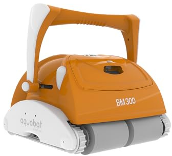 KURIL Aquabot BM300 Limpiafondos Piscina, Robot de Piscina Automático con Cable, 120 Minutos de Limpieza, Filtros Extraíbles, Programa Inteligente, para Piscinas Enterradas de hasta 100 m²