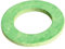 SOMATHERM FOR YOU, Lot de 10 Joints en Fibre Vert 15/21 - Étanchéité pour installations sous Vibrations, températures extrêmes et Fortes Pressions jusqu'à 100 Bars