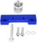 EVGATSAUTO Valve Spring Compressor Tool Kit, Car Aluminum Alloy Valve Spring Compressor Tool Kit Compatible with for Honda for Acura B16 B18 H22 VTEC (Blue)