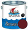 Halvar Betonfarbe/Bodenbeschichtung SEIDENMATT Rot RAL 3000-3031 Fassadenfarbe (2,5 L, RAL 3005 Weinrot)