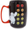 Disney Store Offizielle Tasse mit Wärmereaktion, Baymax – Riesiges Robowabohu, 510 ml, Tasse aus Steingut mit Figurenmotiv, Gesichtern in verschiedenen Stimmungen und farblich abgesetztem Henkel