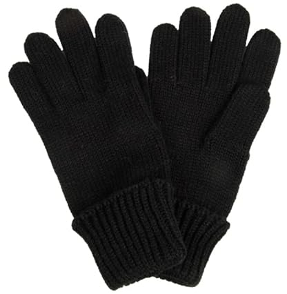 Capelli New York Damen Handschuhe mit Merinowolle - Schwarz