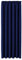 Aspire Homeware Door Curtain Pencil Pleat Blackout Curtains for Living Room Super Soft Thermal Insulated Single Panel 66 x 84 inch Drop Bedroom Curtains with Tie Back, Navy