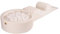 MEOWBABY Parco Giochi in Schiuma con Piscina di Palline 90x30cm/200 Palline per Bambini - Blocchi Morbidi, Boucle, Bianco: Tutto Bianco