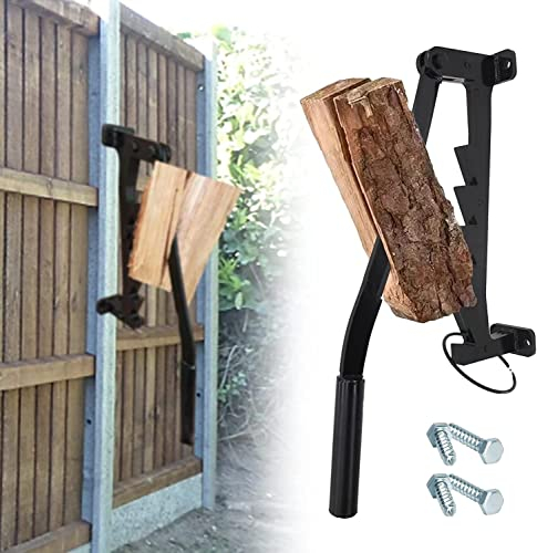 NAIQIALUO Holzspalter, Wandhalterung, Brennholz-Holzspalter, manueller Holzspalter, Holzspalter, Brennholz-Cracker, für Outdoor-Camping zu Hause
