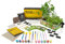 DIYBS Anzucht-Set für Kinder | Komplettes Garten-Set mit Kräuter-Samen, Holzwerkzeug, Erde, Farben & Anzuchtbox zum Bemalen | Kreative Geschenk-Idee für Jungen & Mädchen | Pflanzen-Set
